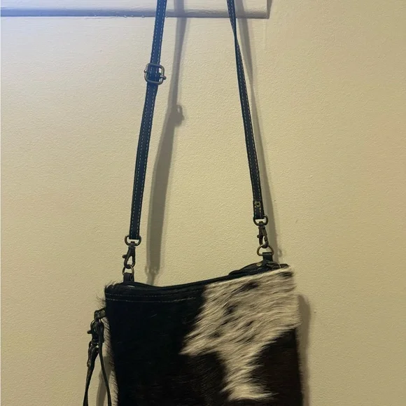 Myra Cowhide Crossbody - Picture 2 of 6